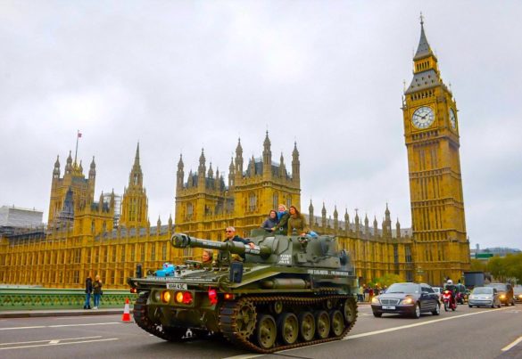 A Fresh Take on Post Event Delegate Activities: Tour London in a Mighty 17-Ton Tank